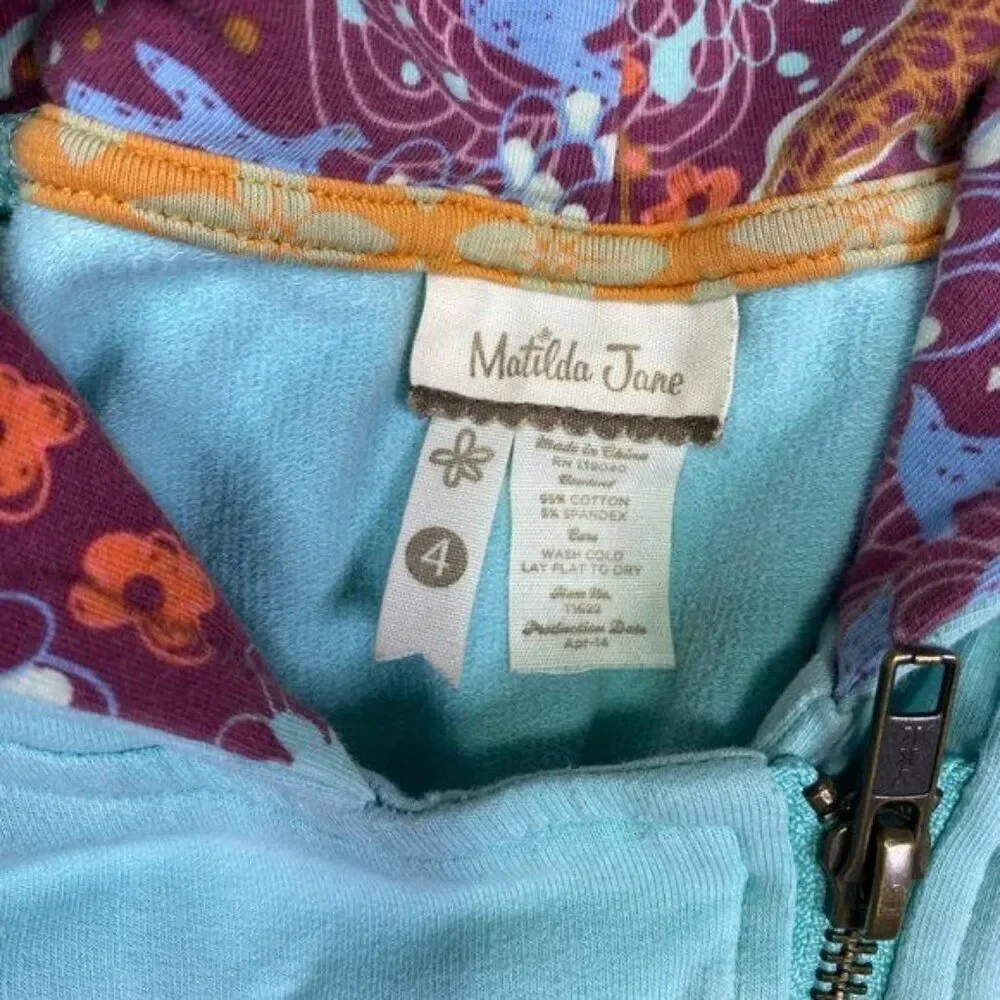 Matilda Jane Ruffle Jacket Size 4